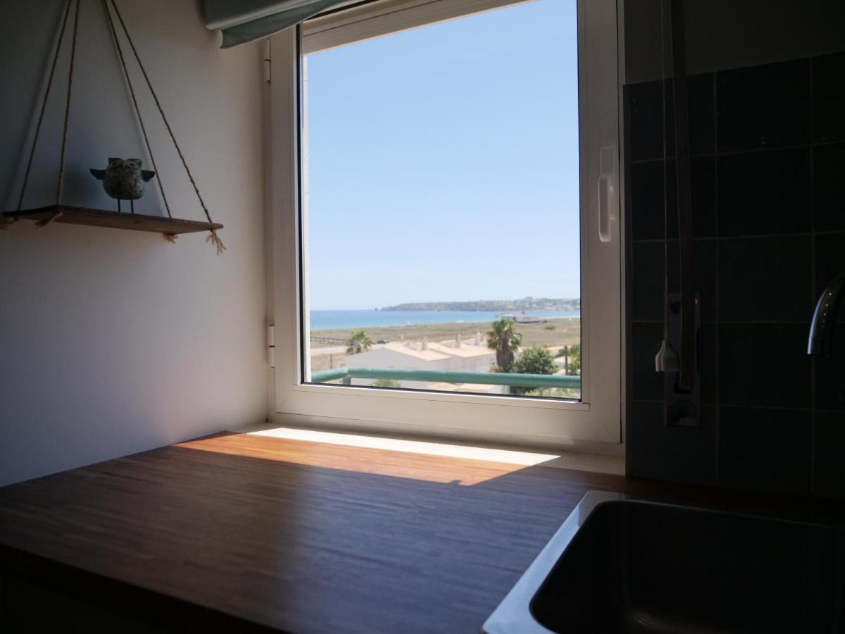 Cozy Apartment With Sea View Over Meia Praia Lagos Ngoại thất bức ảnh